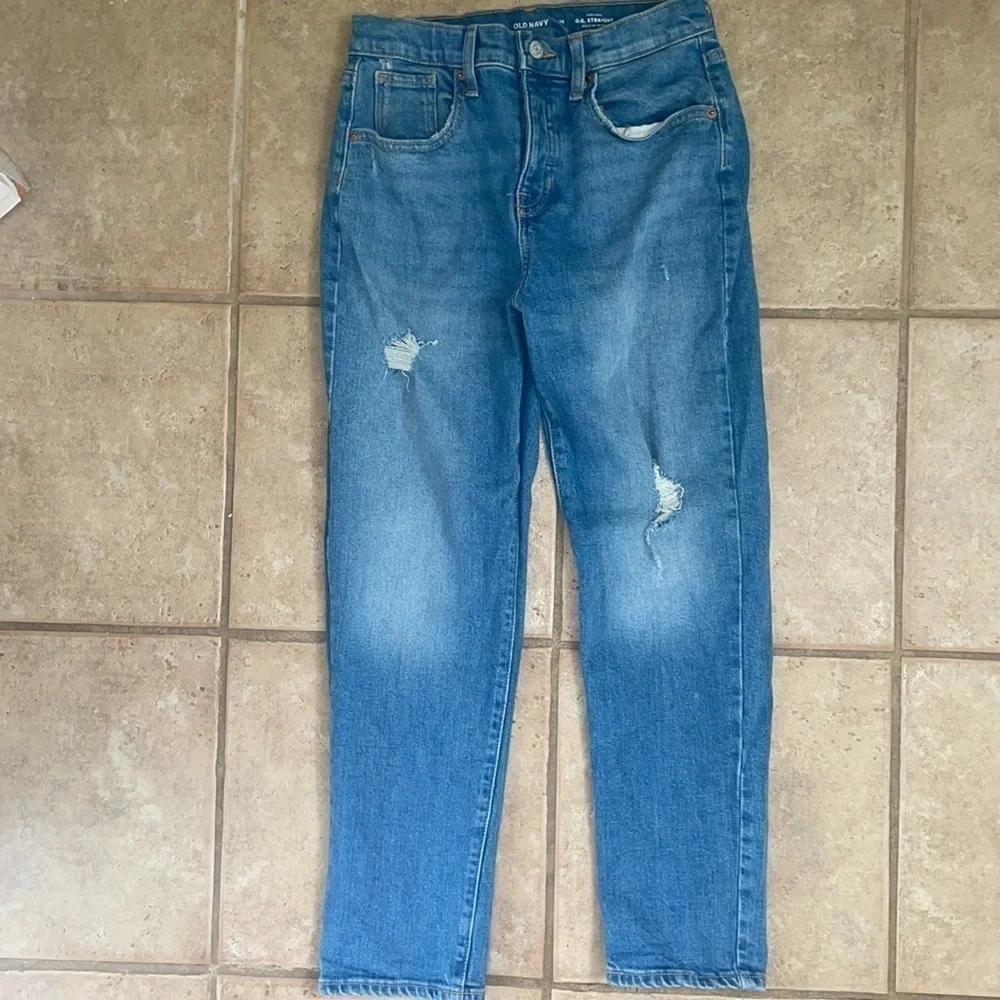 Old Navy high rise O.G straight jeans